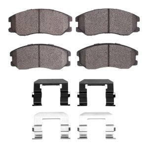 Chevrolet Captiva Brake Pads - Front - R1 Concepts - Semi Met - `07-`15